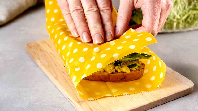 DIY Beeswax Wraps for Food Storage